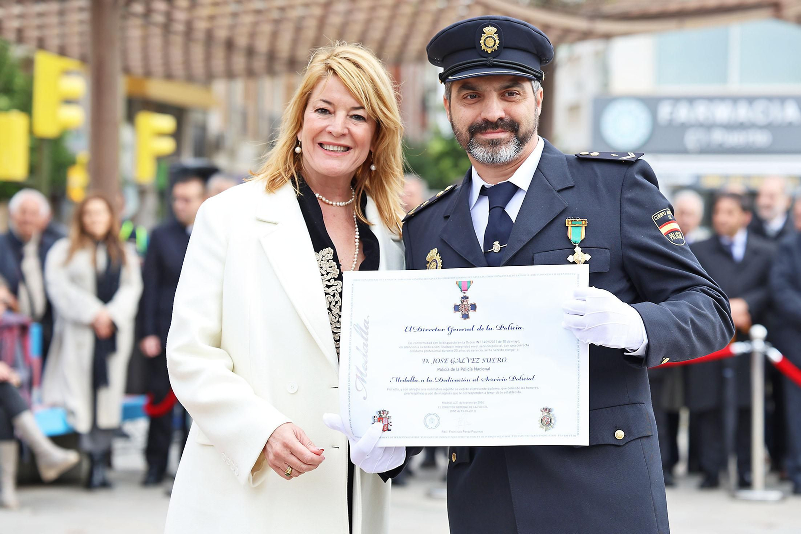 Imágenes del homenaje a a la Policía Nacional en su 201 aniversario