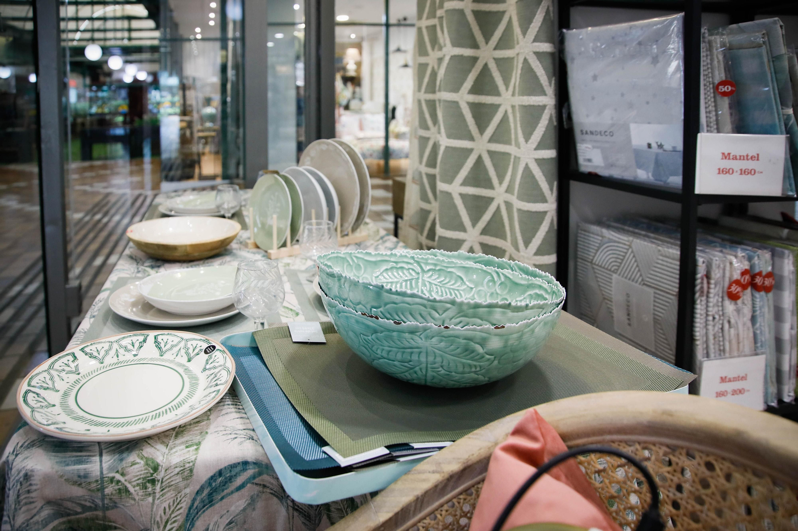 Estas son las imágenes de las galerías comerciales de la ciudad