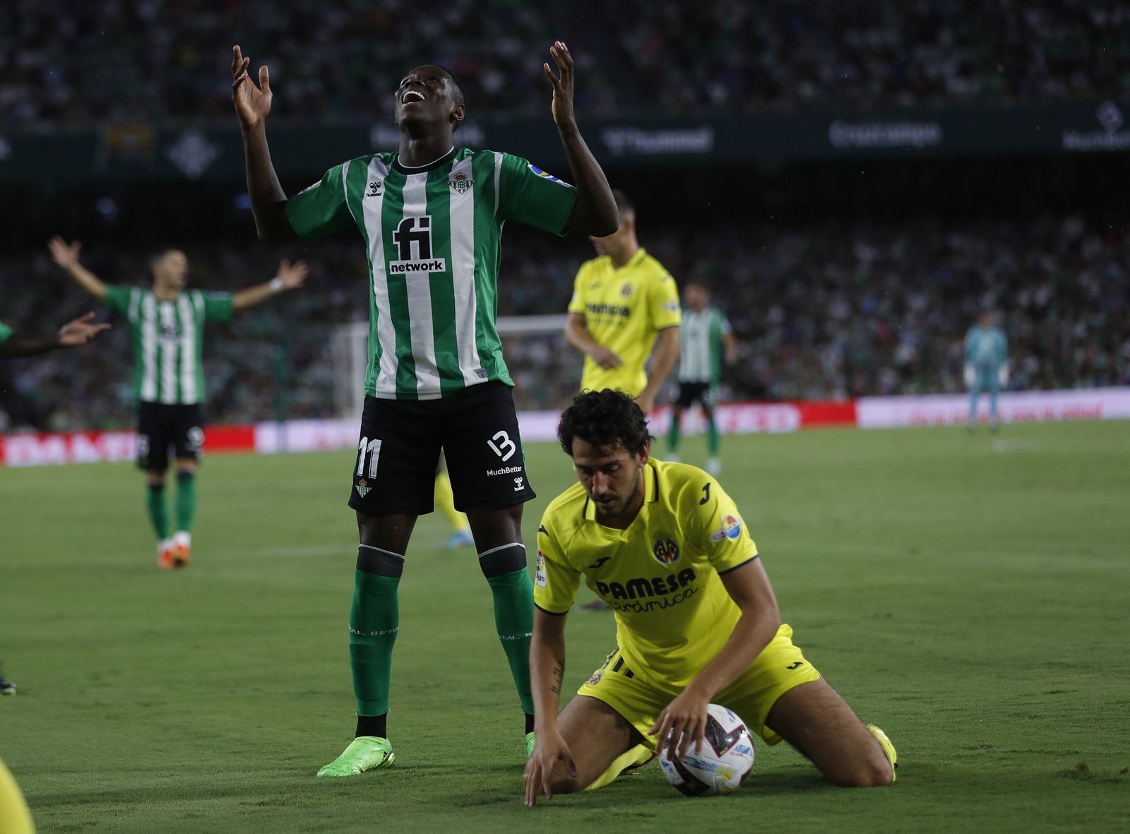 las imágenes del Betis-Villarreal