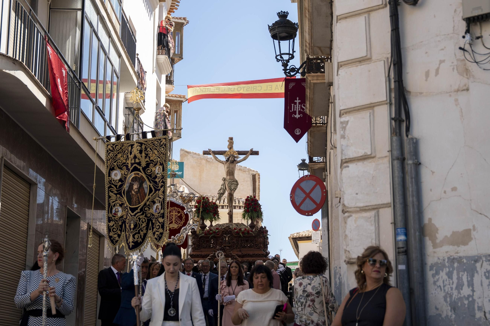 Eucaristía y procesión de Exaltación de la Cruz en la localidad de Vélez-Rubio