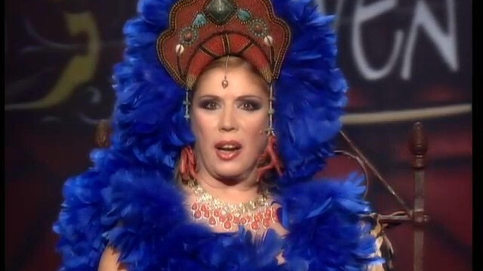 María Jiménez en el programa 'Bienaventurados', de Canal Sur.