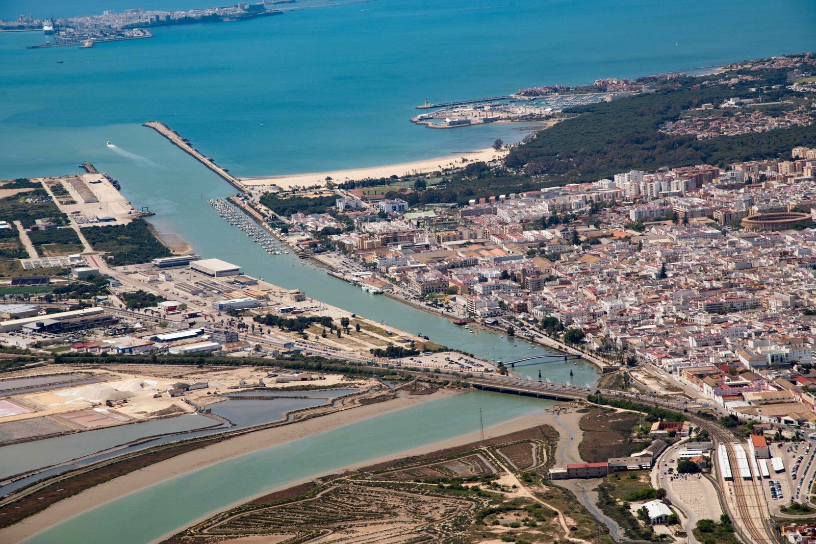 Vista aérea de El Puerto