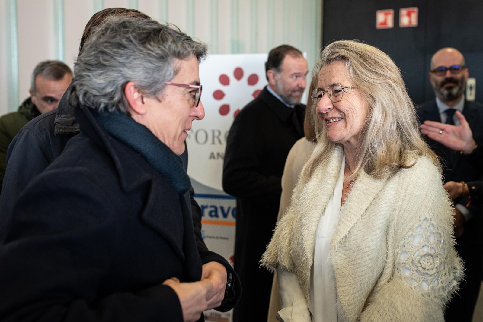 Imágenes de los invitados a la conferencia y desayuno-coloquio con Antonio Sanz en el Foro Joly Andalucía