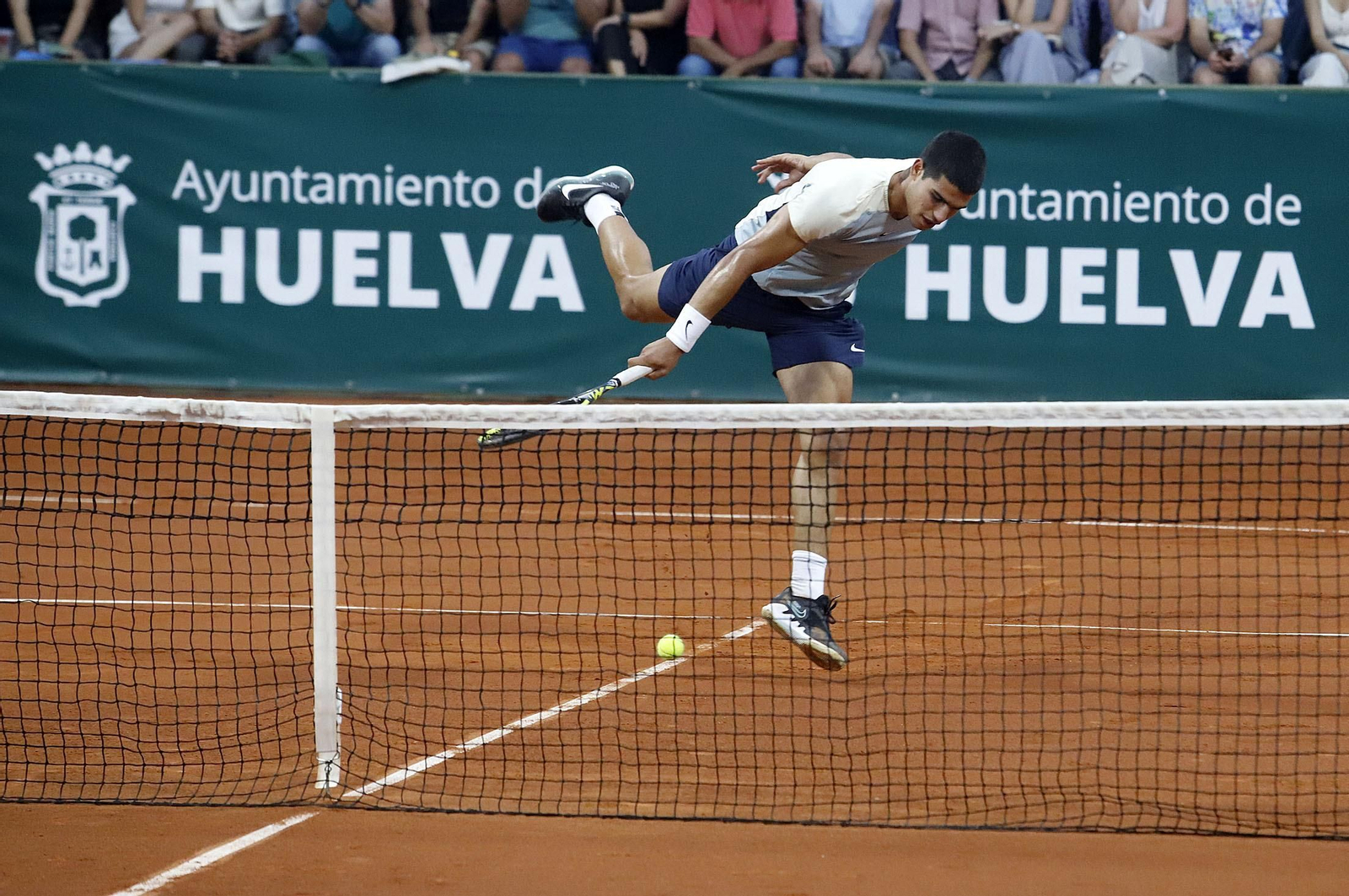 Copa del Rey de Tenis. Semifinal entre Carlos Alcaraz y Pablo Andújar