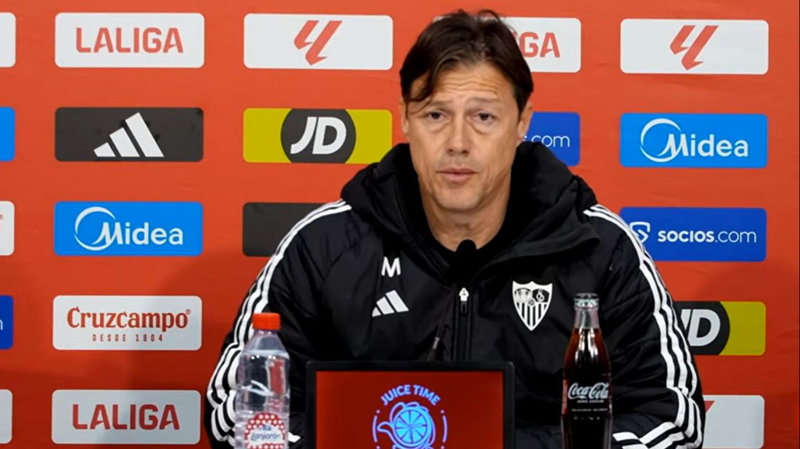 Matías Almeyda, entrenador del Sevilla FC.