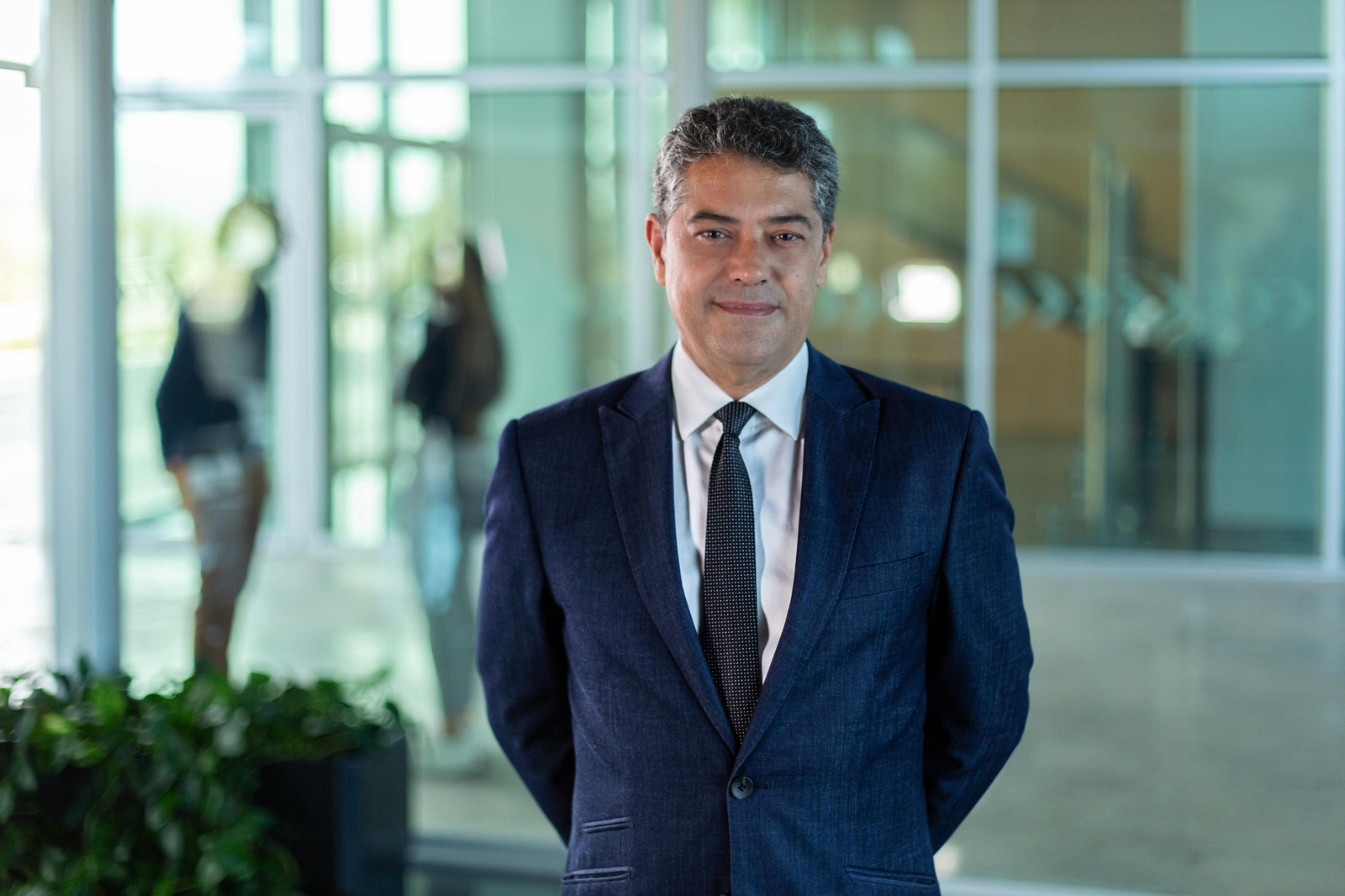 El rector de la Universidad de Almería, Carmelo Rodríguez