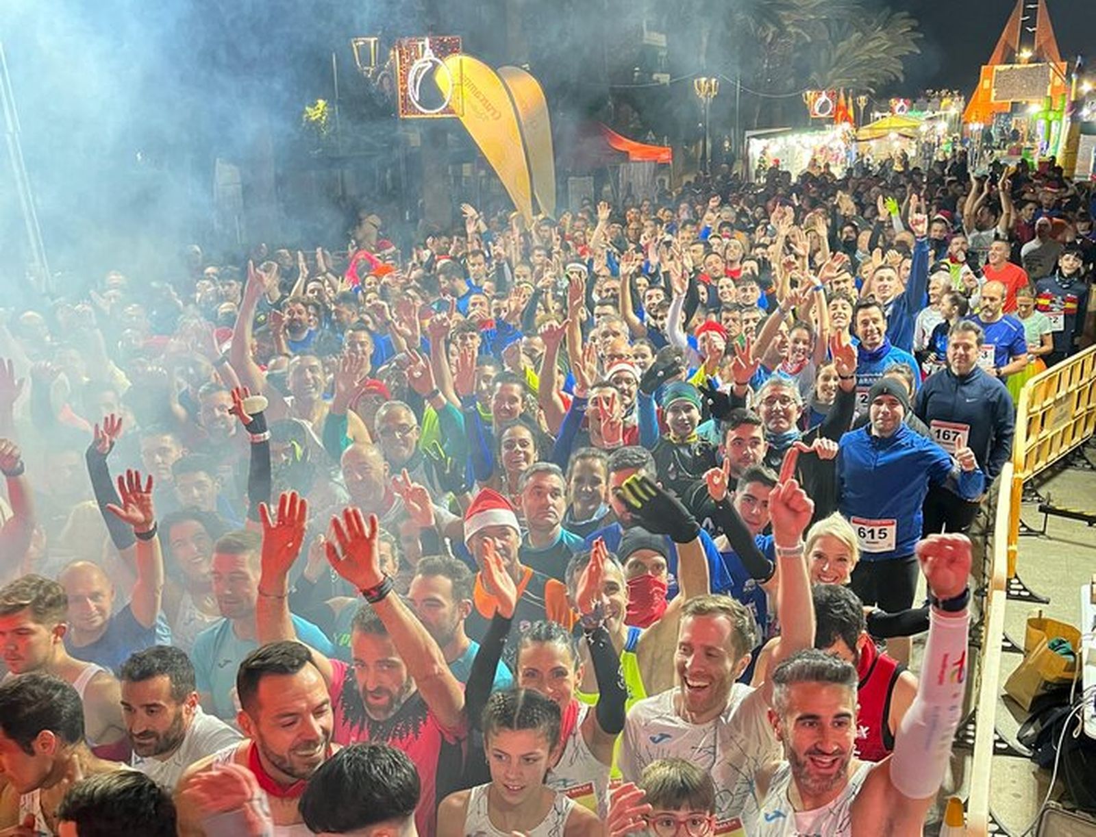 La San Silvestre de Bailén se ha convertido en una de las mejores de España.