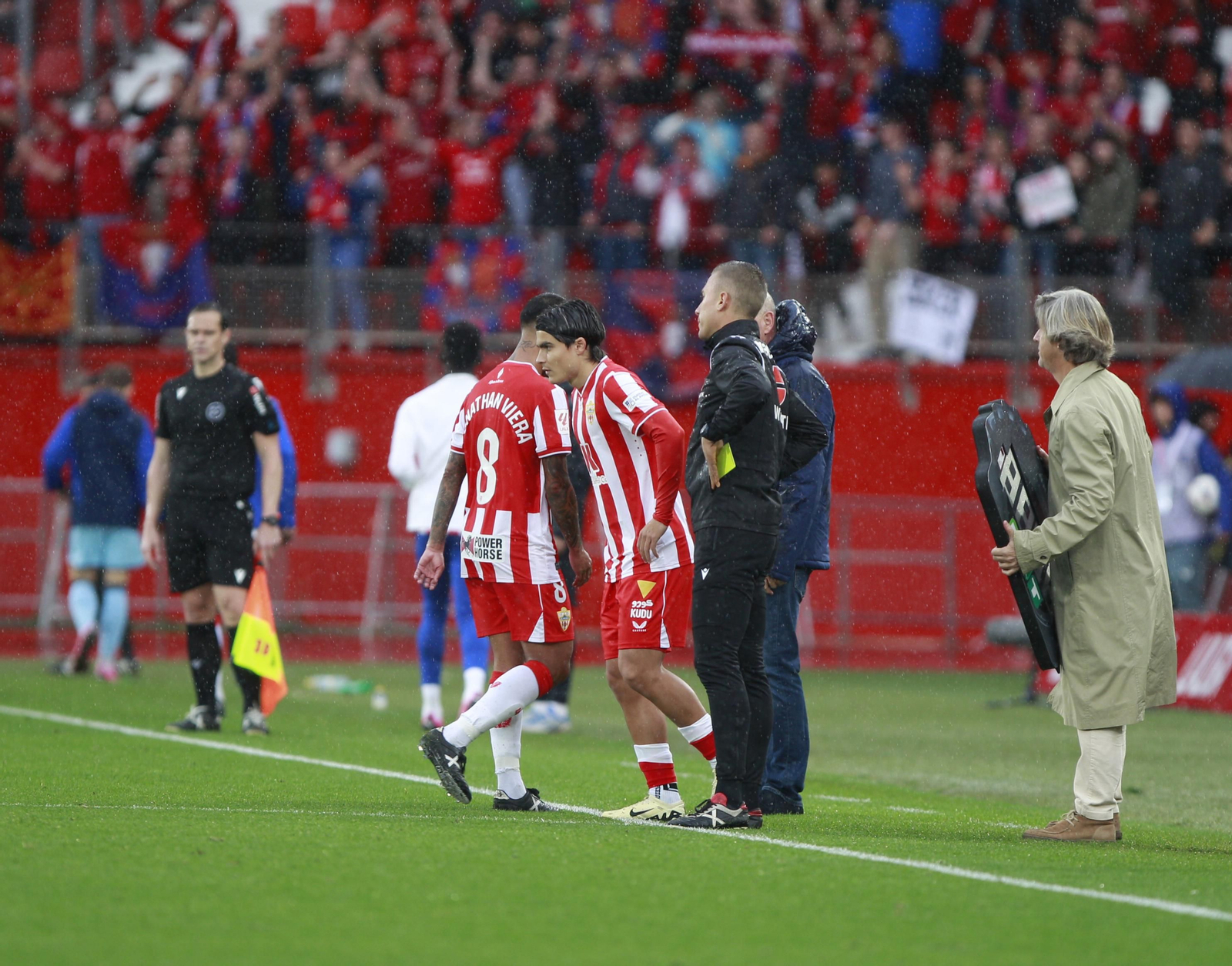 Las mejores imágenes del partido de fútbol U.D. Almería-C.A. Osasuna