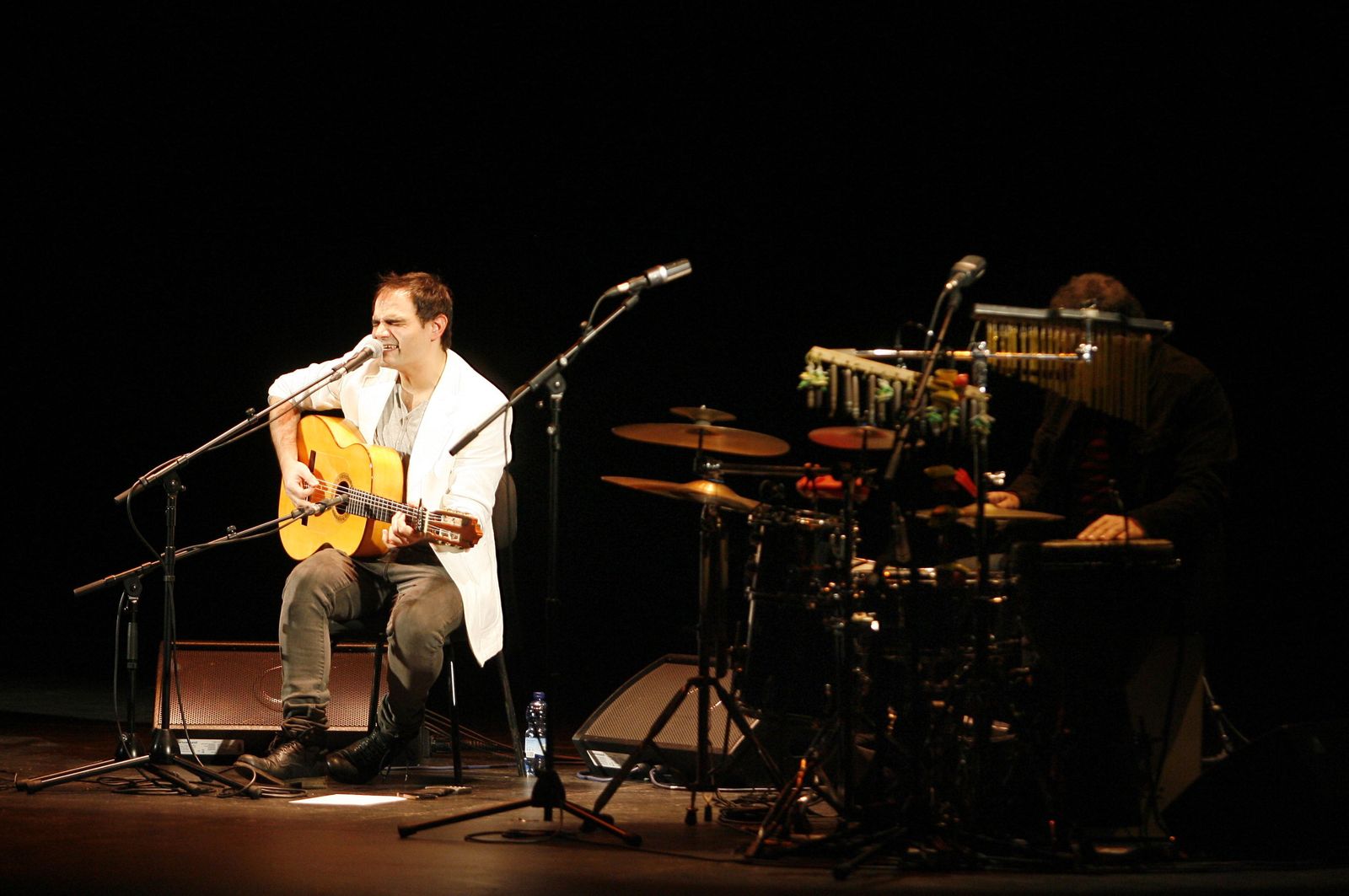 Rafa Bocero, durante una actuación.