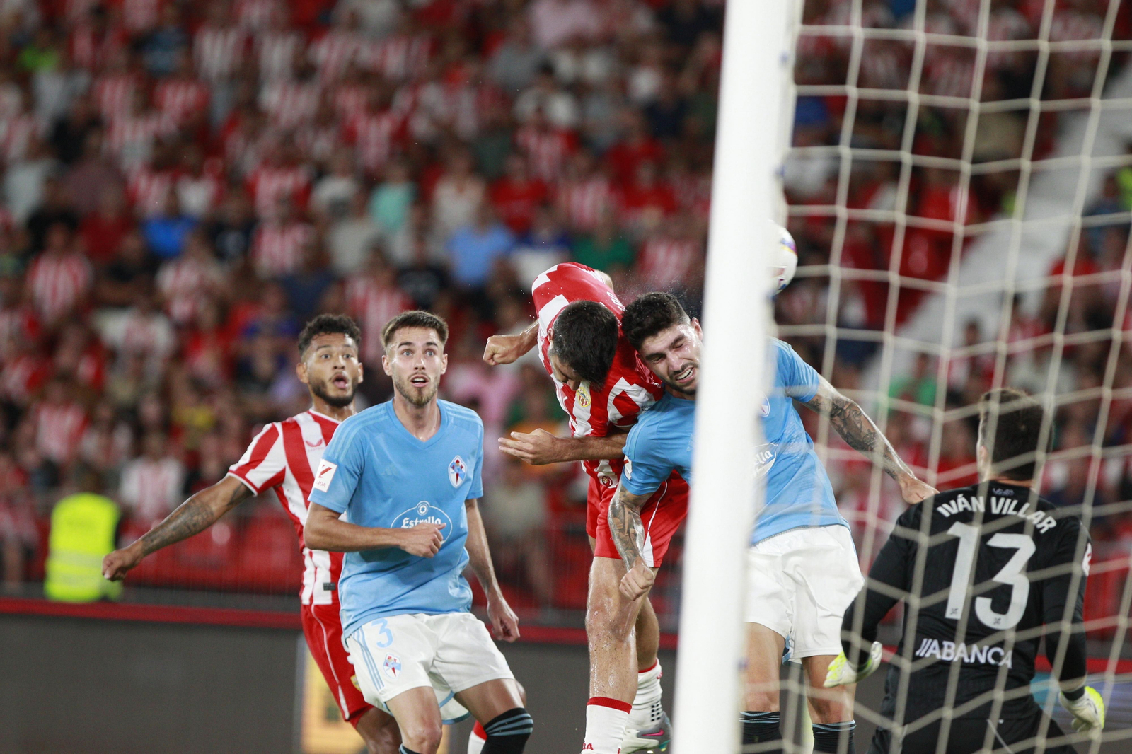 Imágenes del partido U.D. Almería-Real Club Celta de Vigo