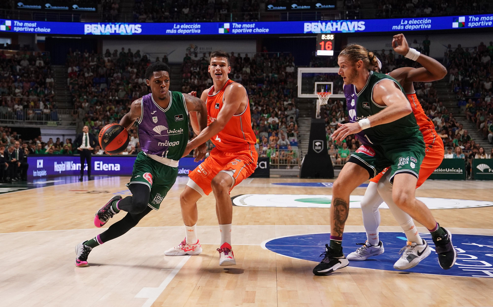 Imagen del partido de ida