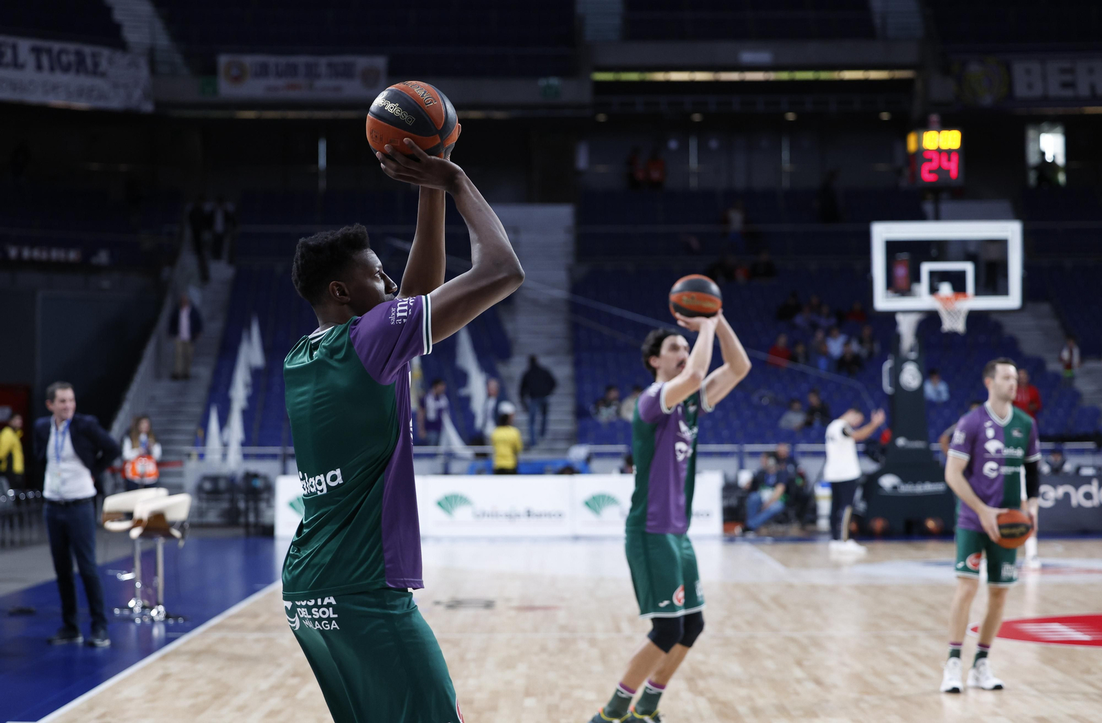 El Real Madrid-Unicaja, en fotos