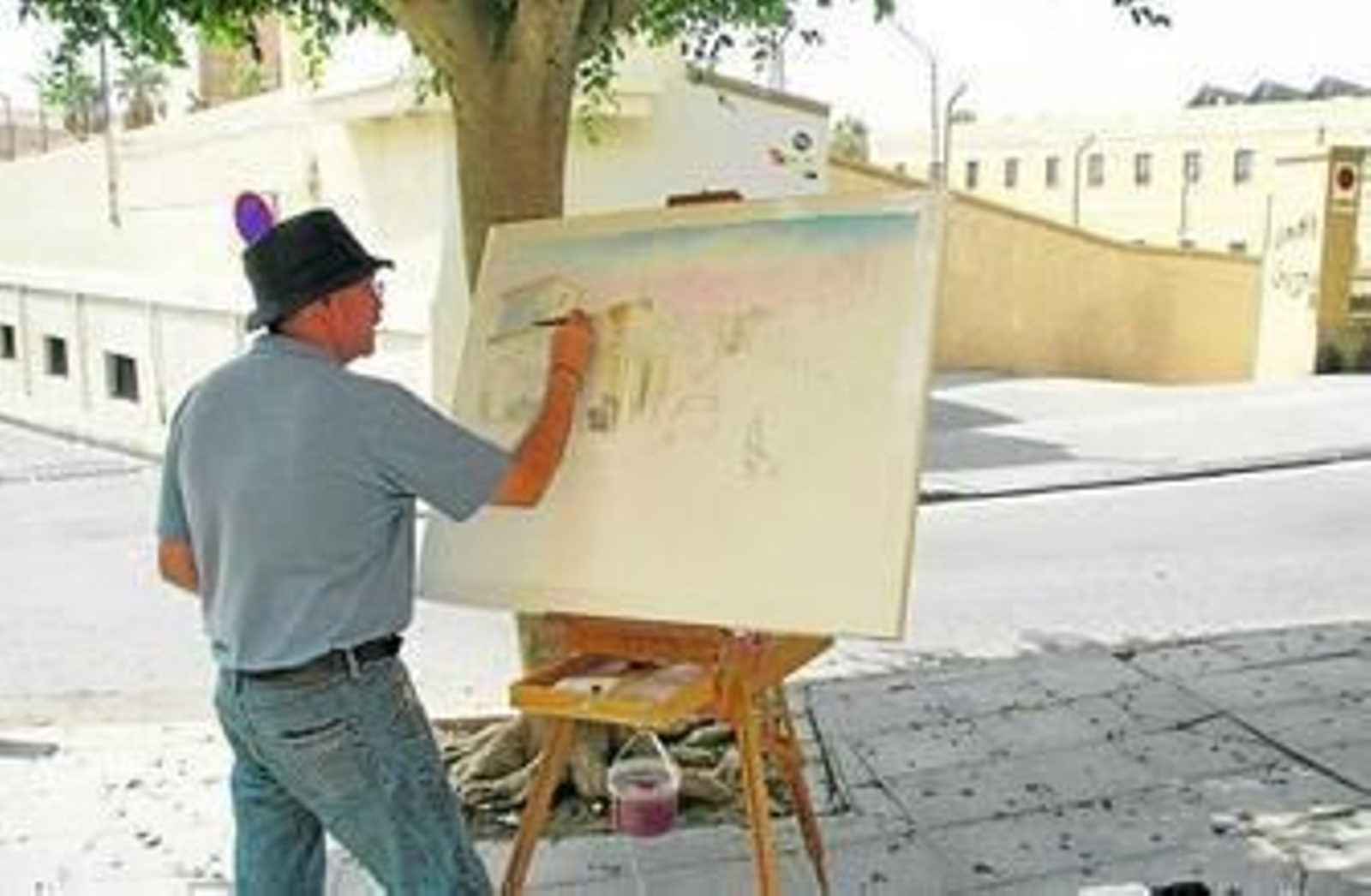 El control de la luz cambiante es un factor elemental a la hora de pintar un lienzo.