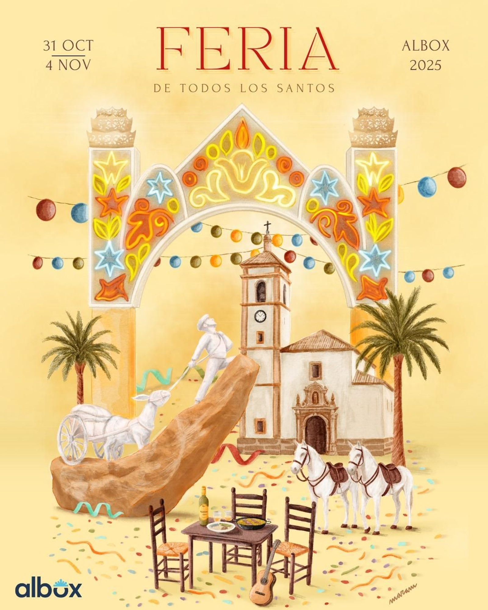 Cartel de la feria.