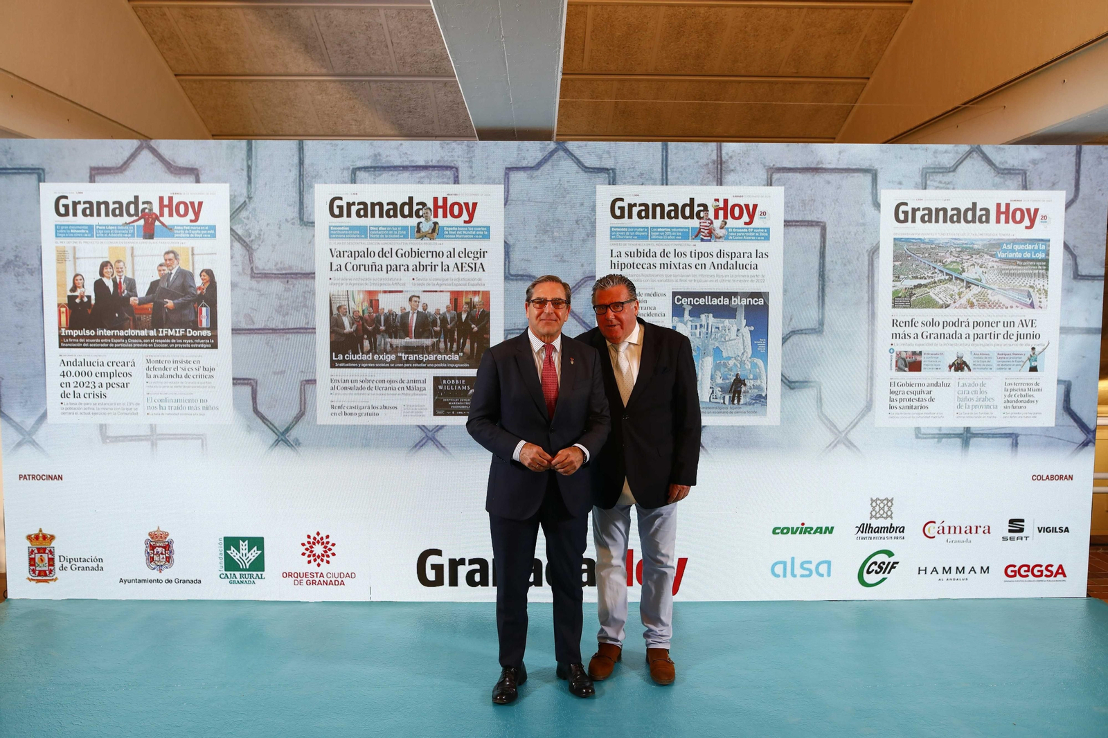 Las imágenes de la celebración del XX aniversario de Granada Hoy