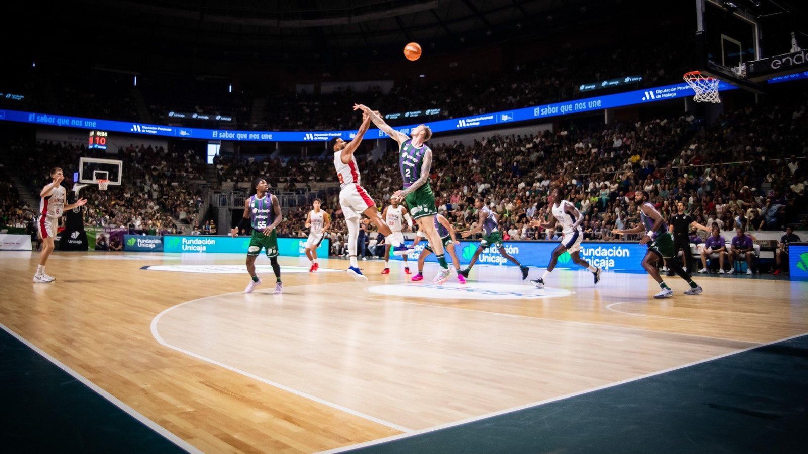 El Unicaja-Baskonia, en fotos