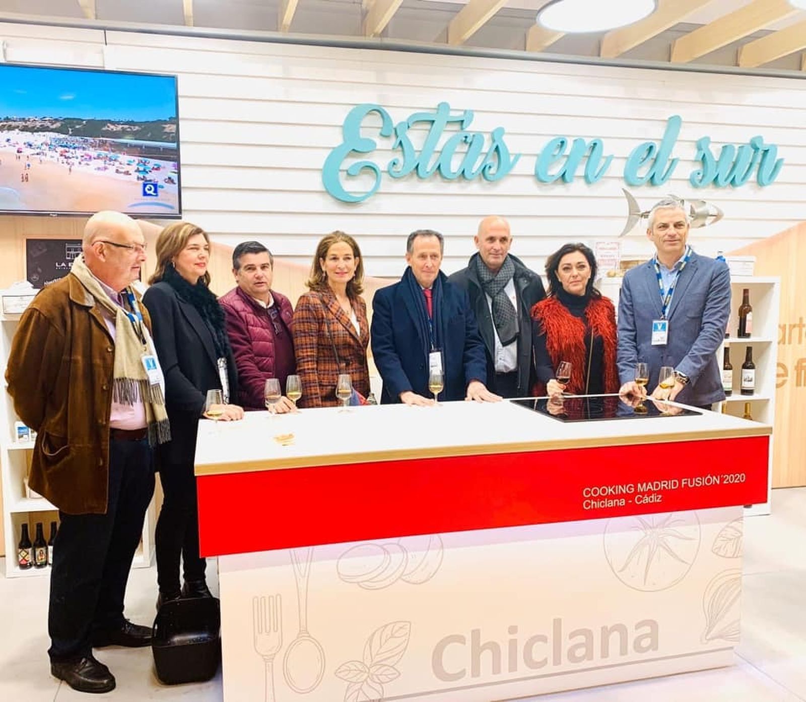Resumen de la jornada en el stand de Chiclana en Madrid Fusión