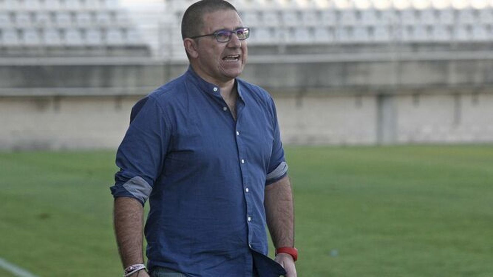 David Guti, entrenador del CD San Roque