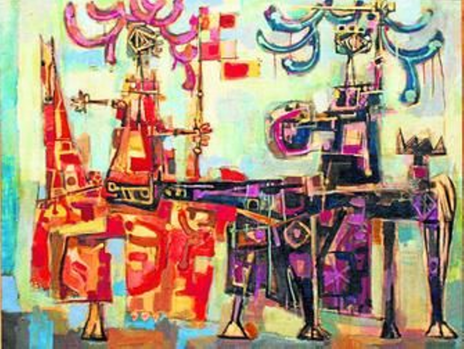 'Torneo', obra de José Caballero, es una de las últimas adquisiciones del Museo Provincial.