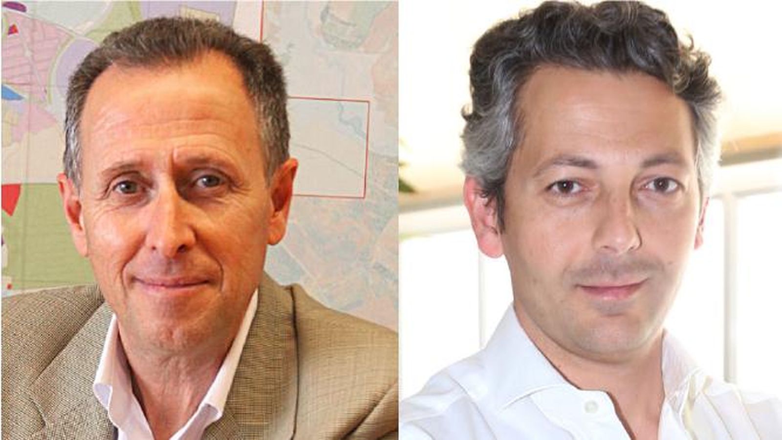 José María Román (PSOE) y Andrés Núñez (PP)