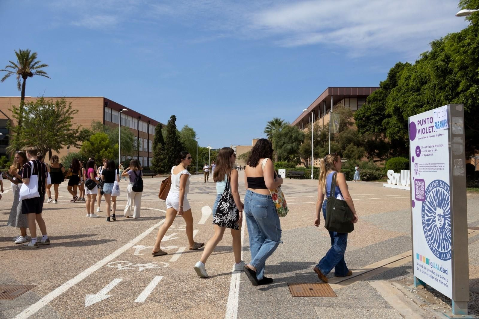 Campus de la Universidad de Almería.