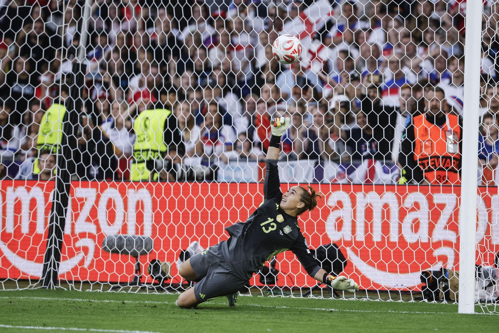 Las mejores imágenes de la final España - Inglaterra de la Eurocopa femenina