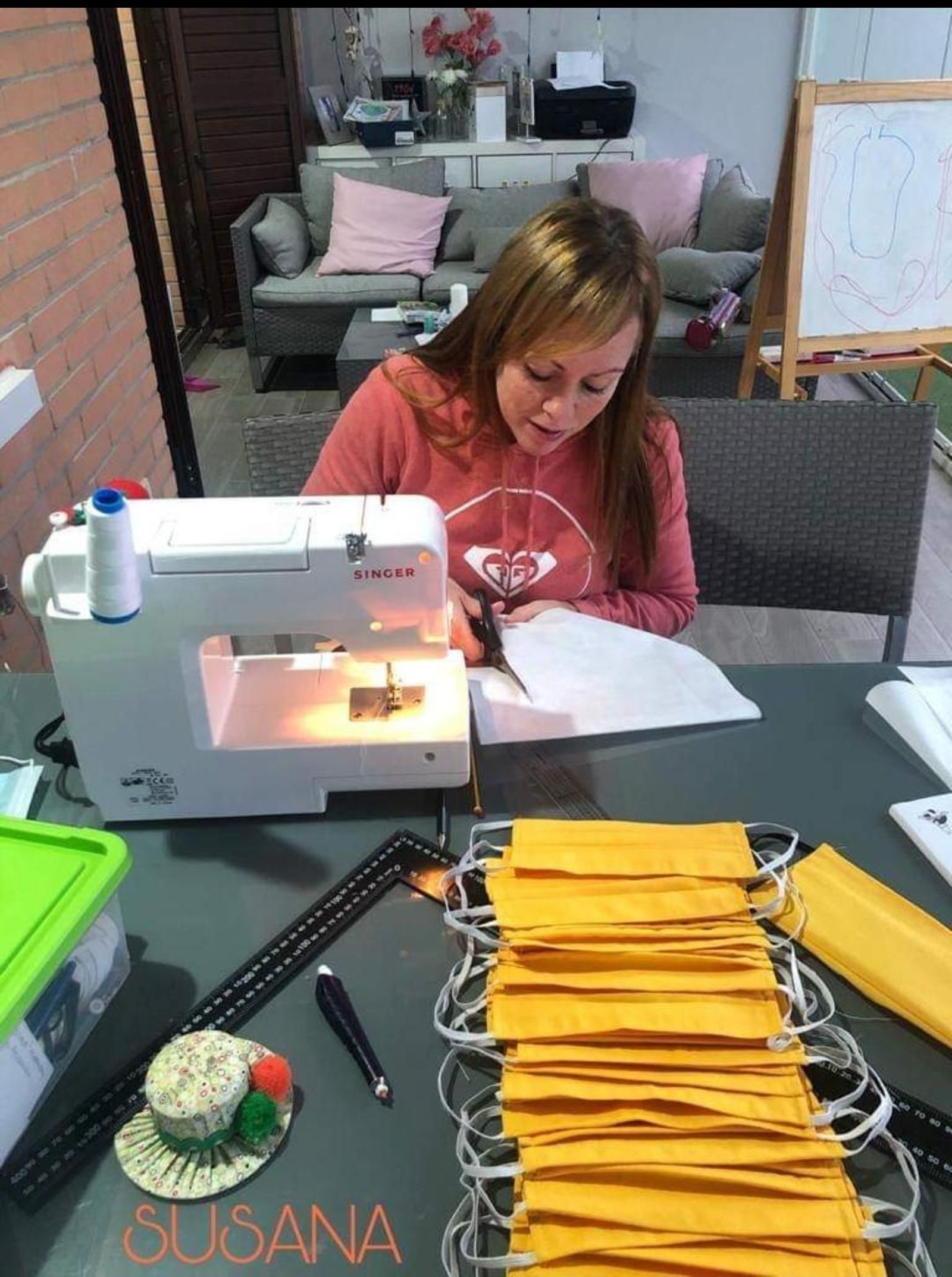 Las costureras de Mascarillas Algeciras