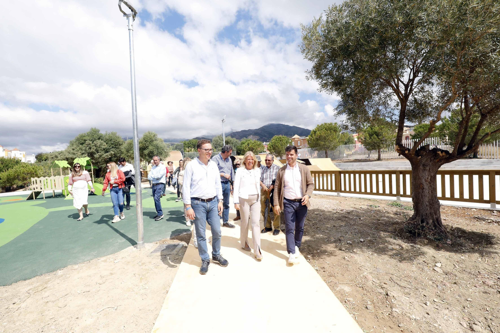 La inauguración del parque de Bello Horizonte. La inauguración del parque de Bello Horizonte.