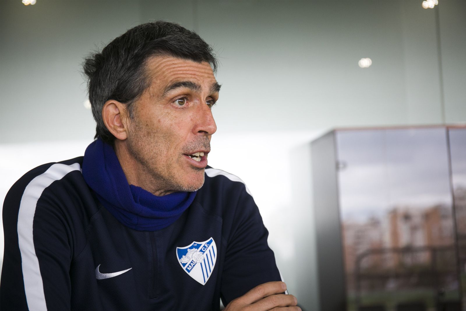 La tercera etapa de Muñiz en el Málaga en fotos