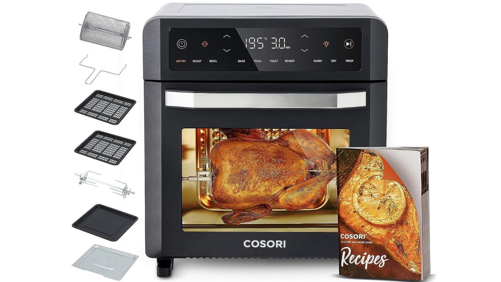 Freidora de aire 12L (11 multifunciones)