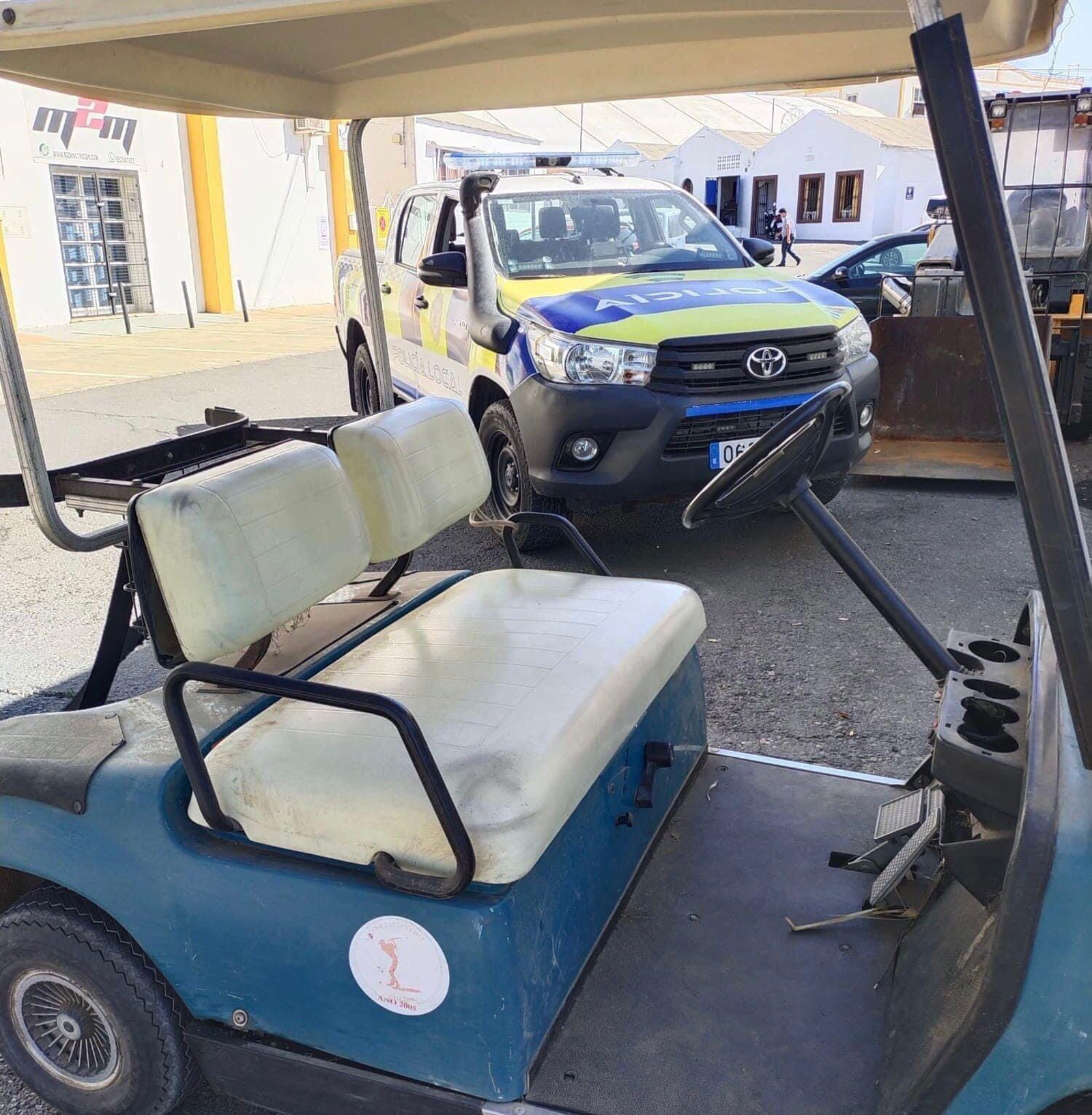 Imagen del buggy sustraido