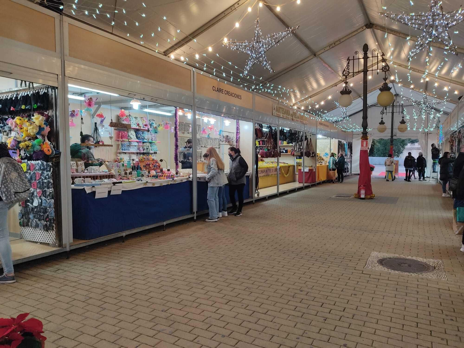 La inauguración de la carpa navideña de la Victoria en Córdoba, en fotografías