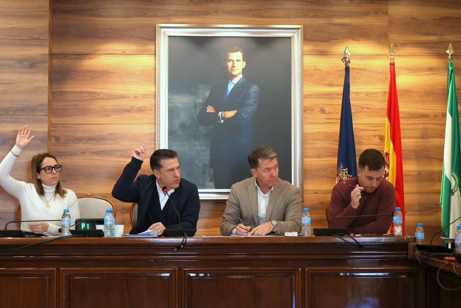 Imagen del pleno de Torrox