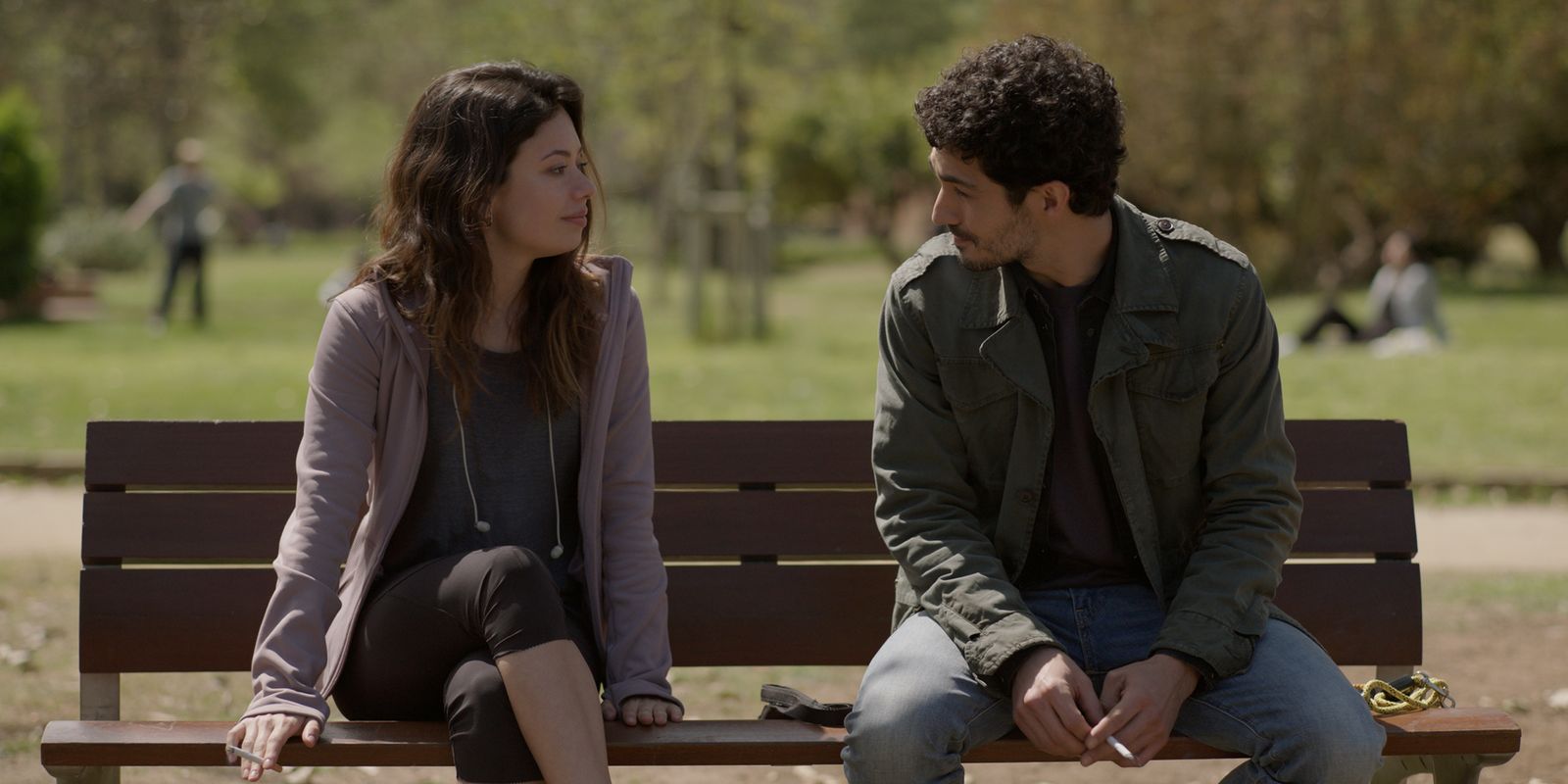 Anna Castillo y Chino Darín en una de las historias para no contar.