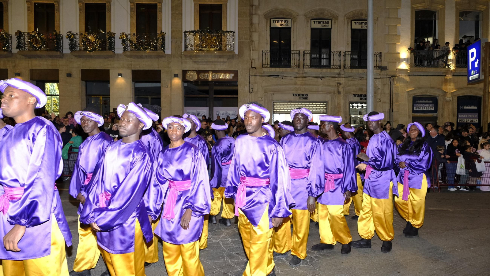 La Cabalgata de Reyes Magos de Almería, en imágenes