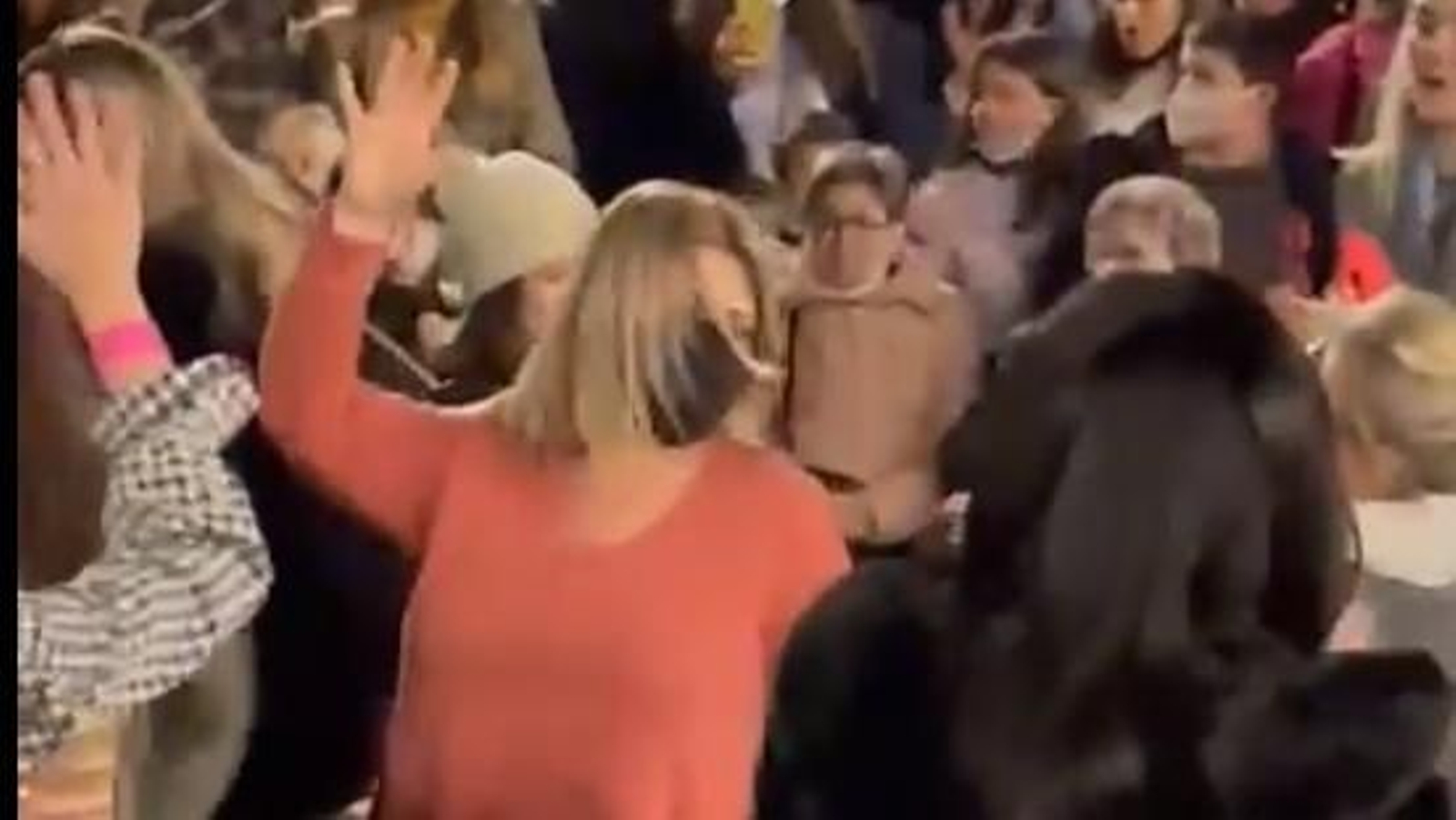 Captura del vídeo colgado por la alcaldesa en redes.