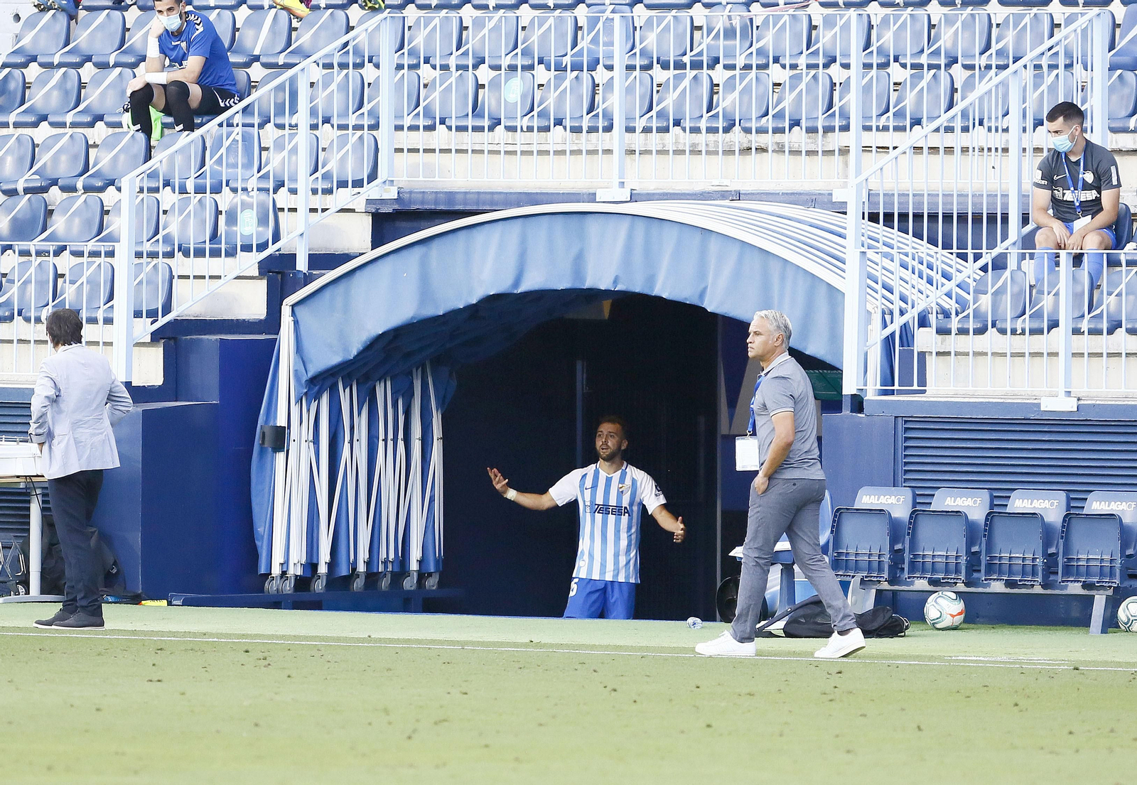 Las fotos del Málaga CF-Albacete