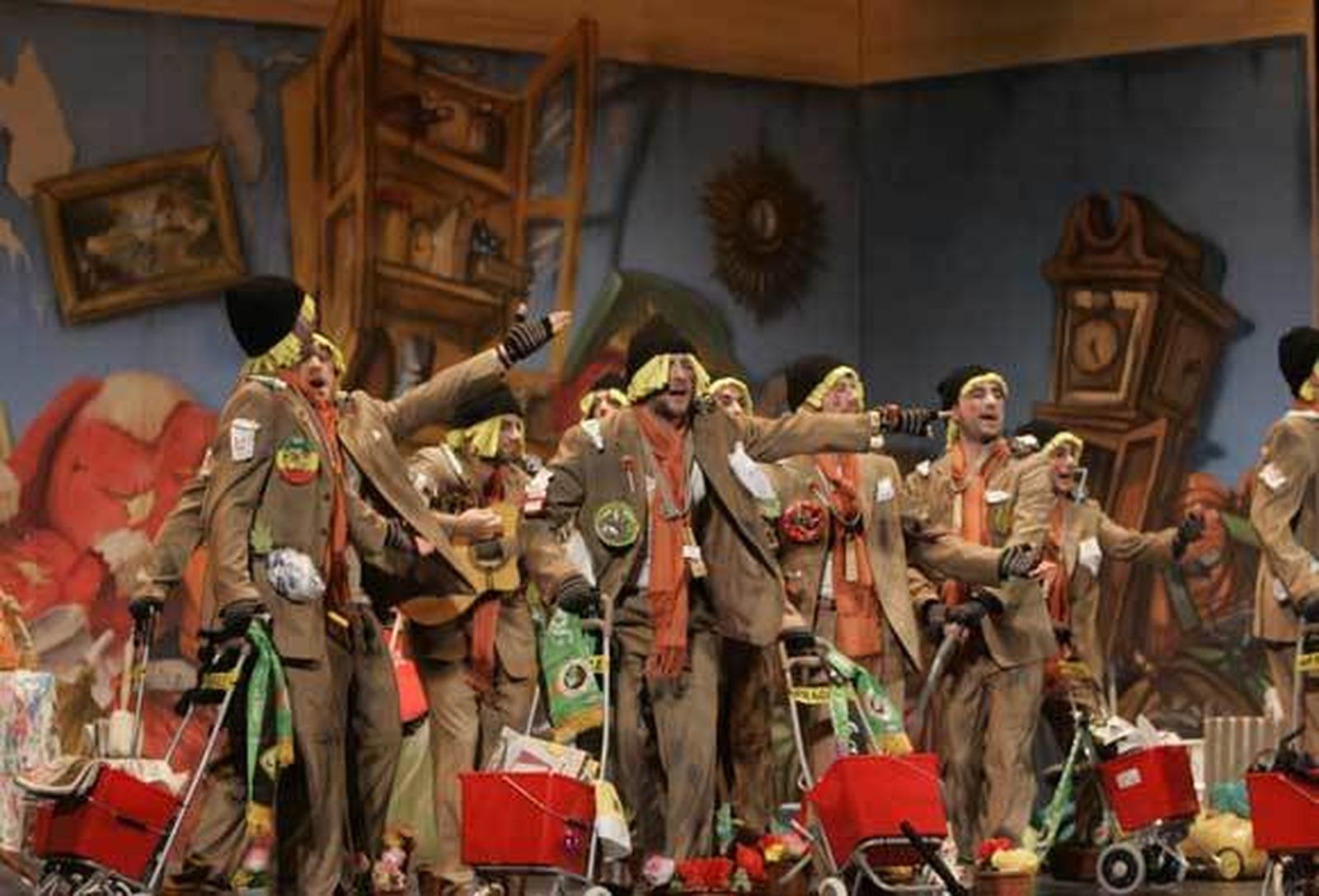 Los que vienen a tirar del carro