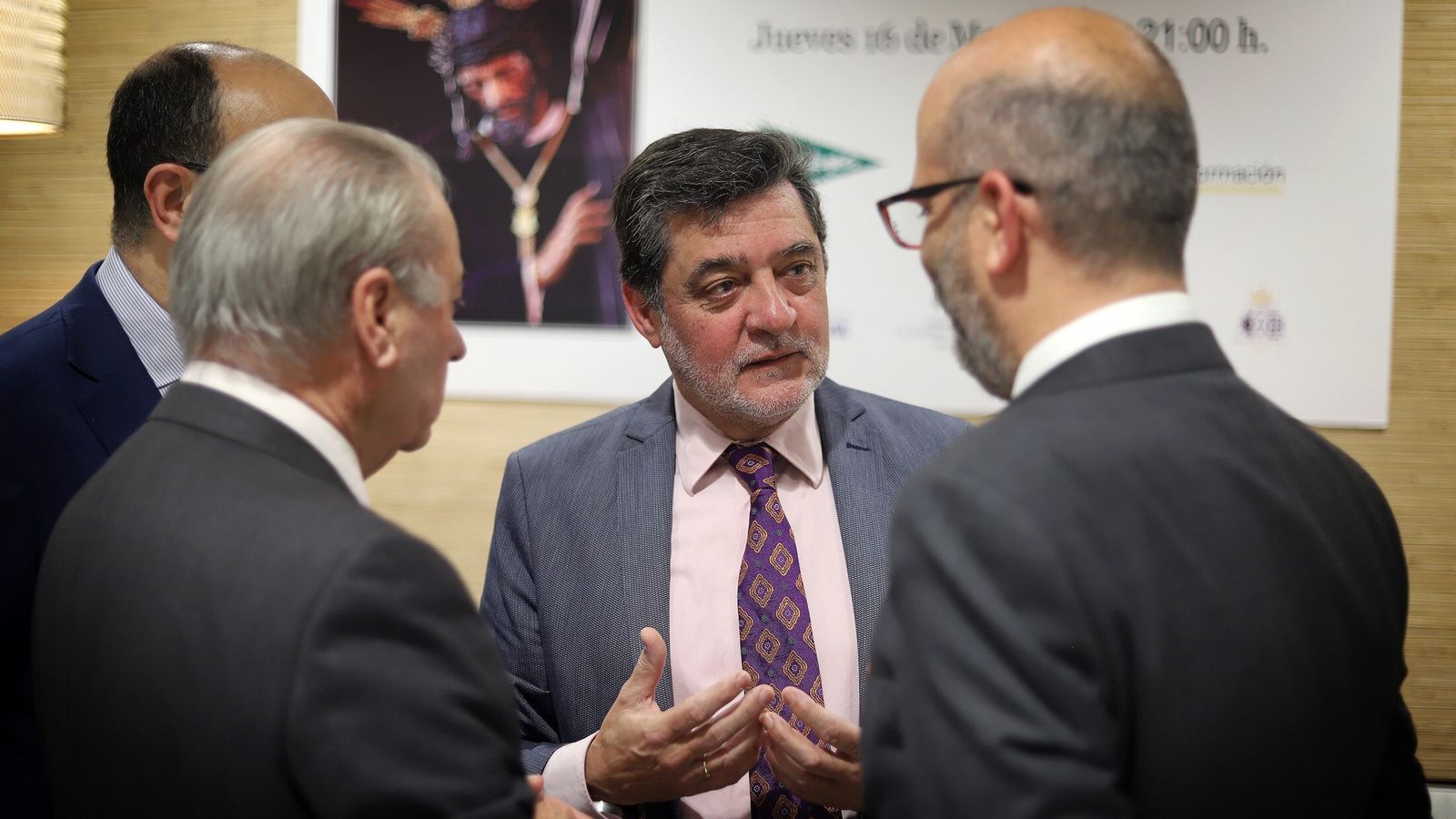 Charla durante la presentación de la Exaltación de la Saeta.