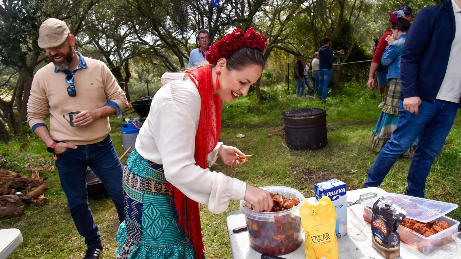 Domingo de romería en Los Barrios