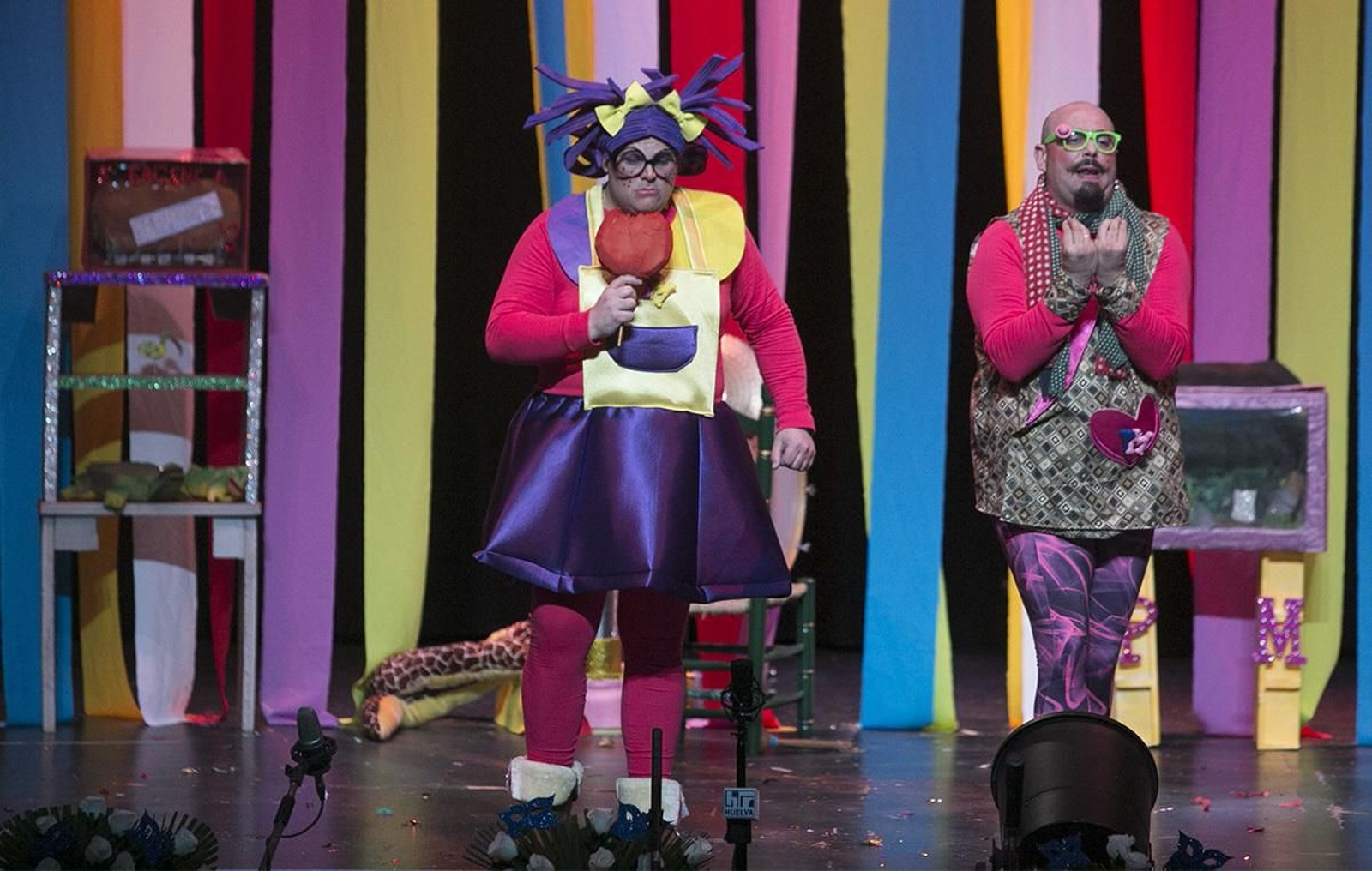 Imagen de la tercera semifinal del Carnaval Colombino