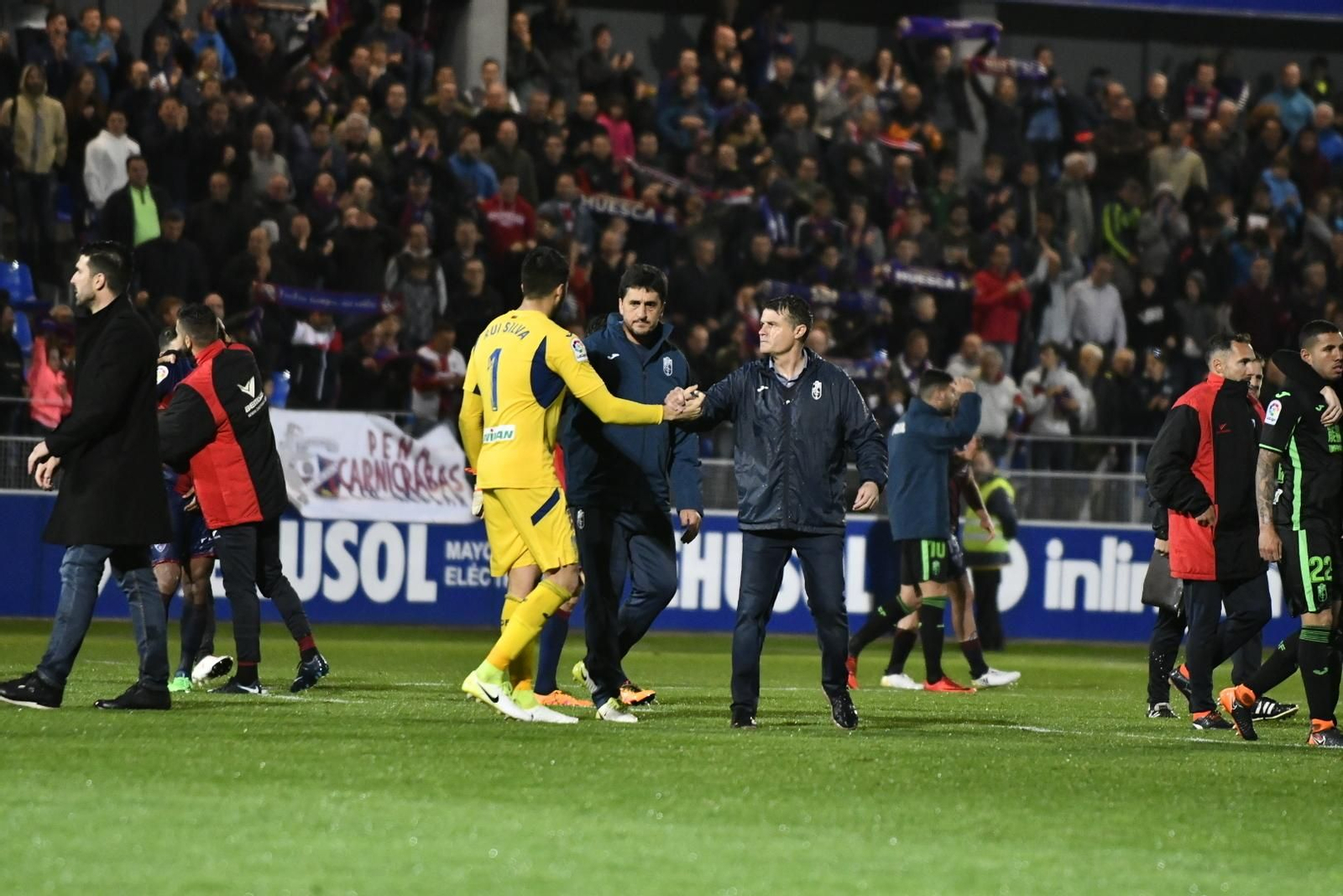 El Huesca-Granada CF, en imágenes