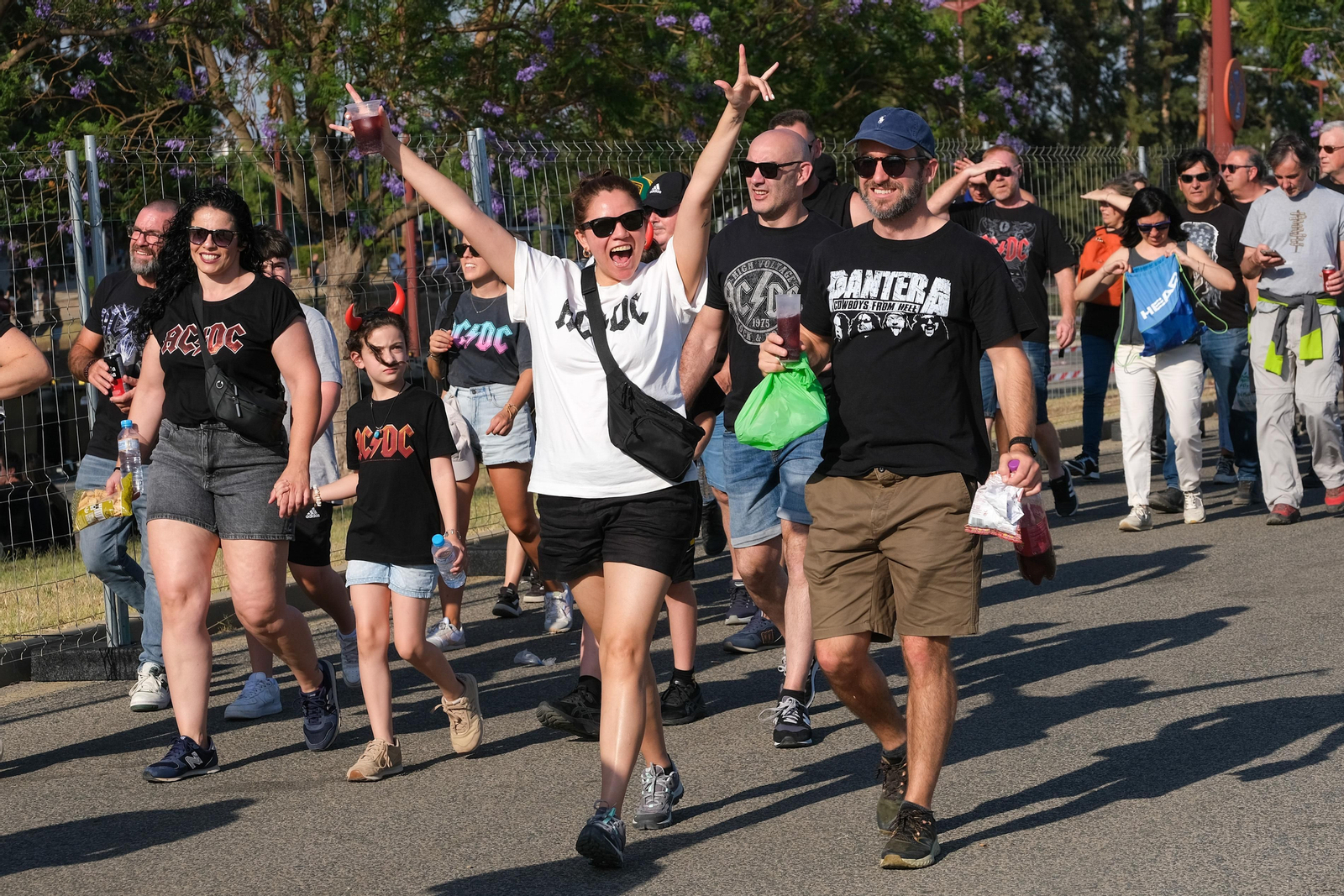 Búscate. Segundo concierto de ACDC en España