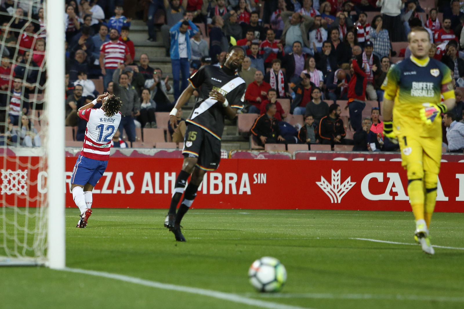 Las imágenes del Granada-Rayo