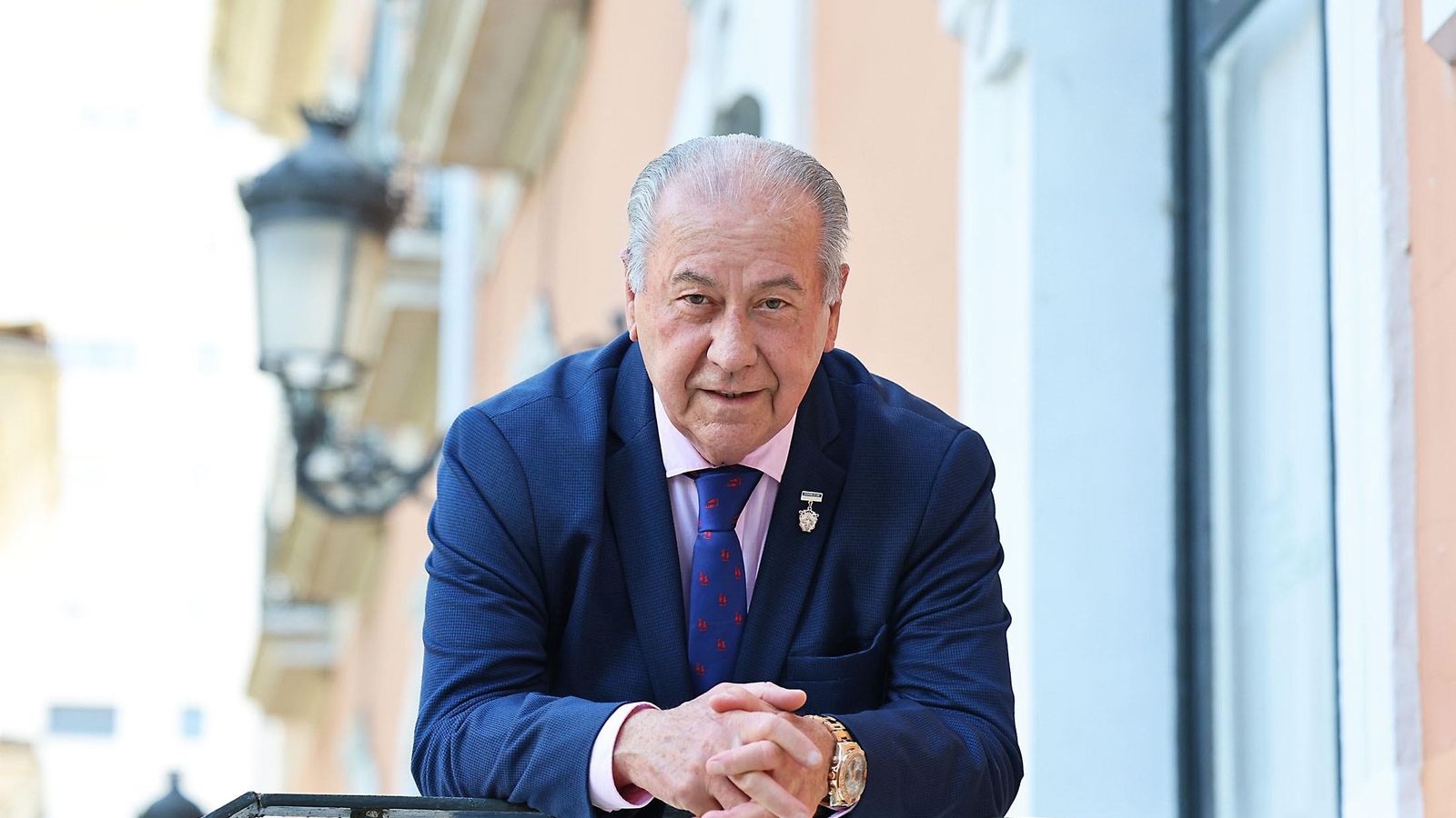 Antonio González, president del Consejo de Hermandades y Cofradías de la Ciudad de Huelva.