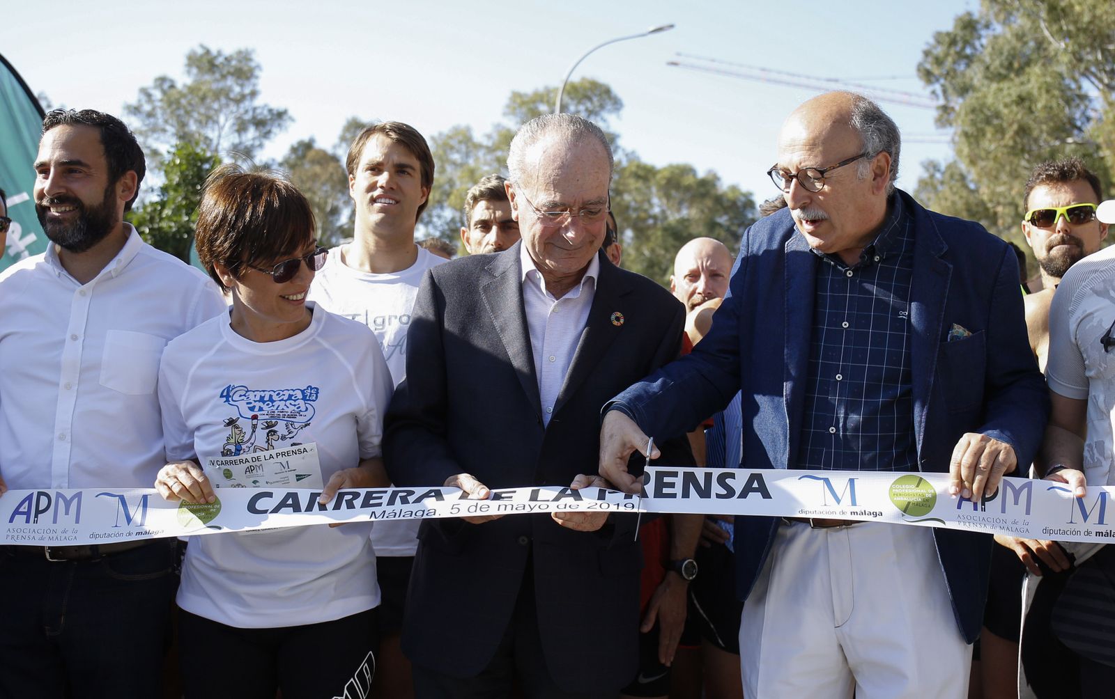 Las mejores fotografías de la Carrera de la Prensa de Málaga de 2019