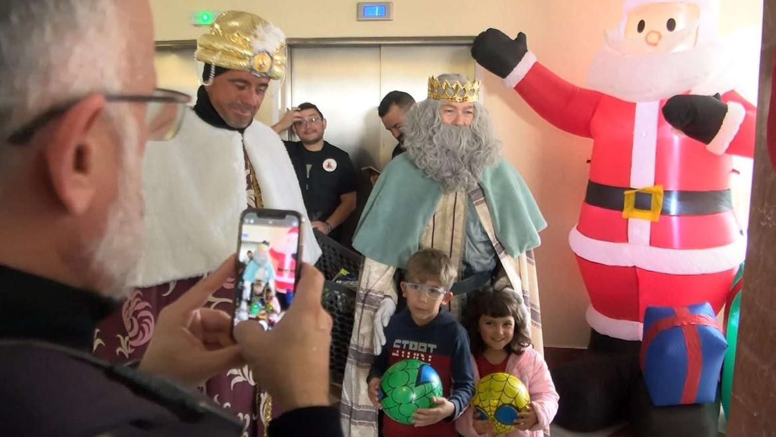 Navidad Azul en el Hospital de Puerto Real