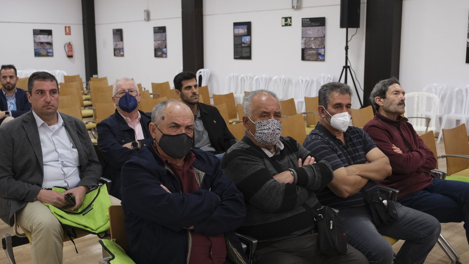 Imágenes de las jornadas de la CUCN sobre el agua en la Expolevante de Níjar.