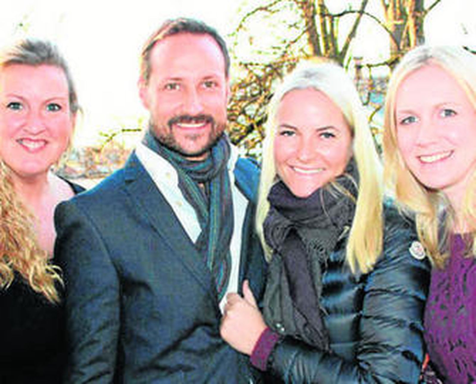 Haakon y Mette-Marit zanjan los rumores de crisis