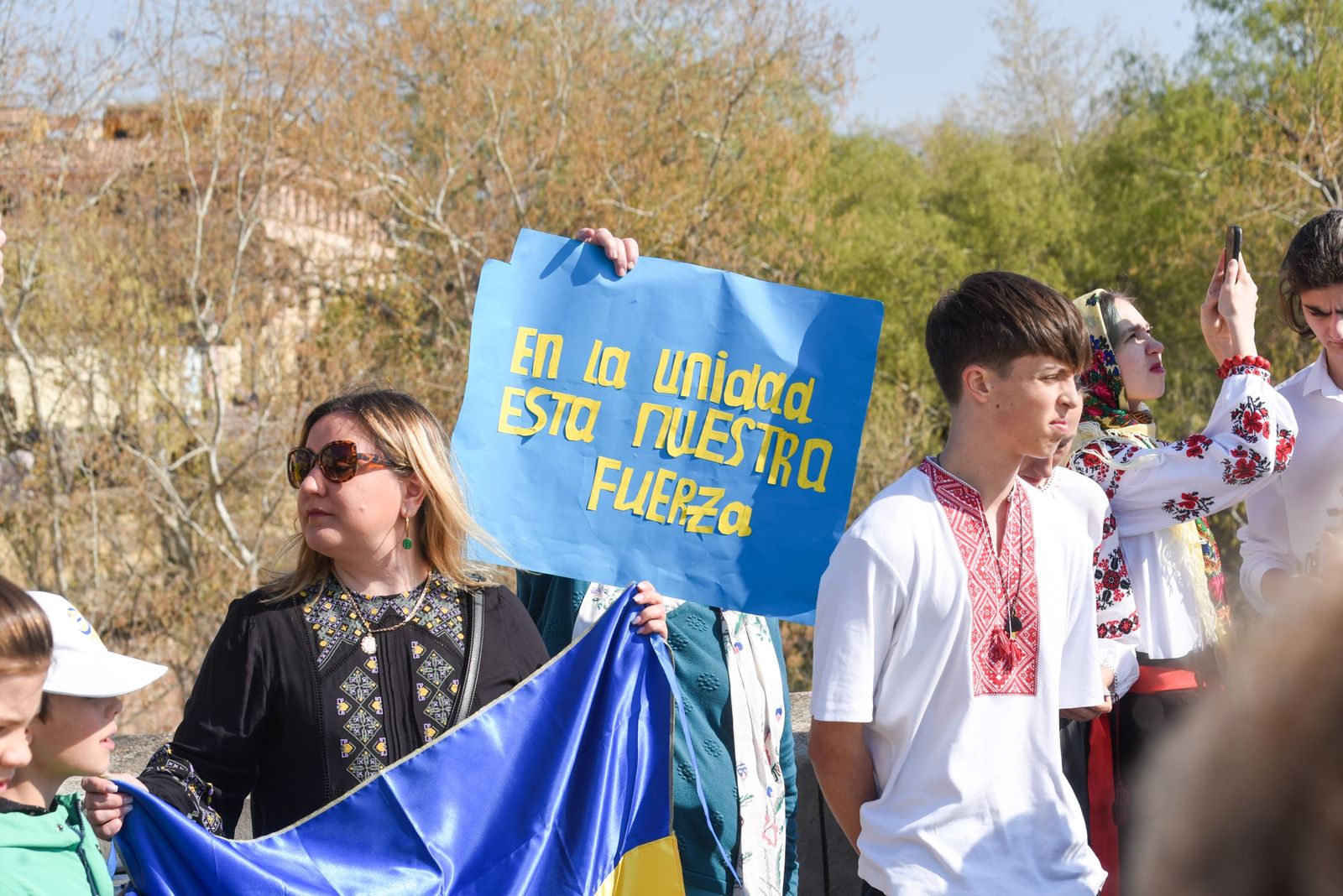 El pueblo ucraniano exige desde Córdoba libertad para Ucrania cuatro años después de la invasión rusa